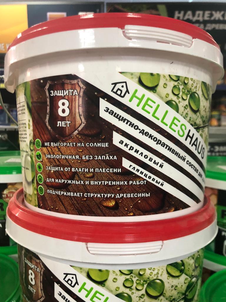 Пропитка на водной основе HELLES HAUS калужница 1 кг