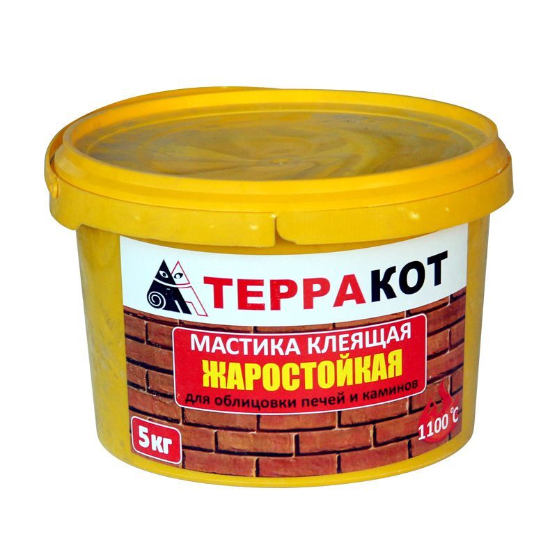 Мастика универсальная 5 кг. Терракот