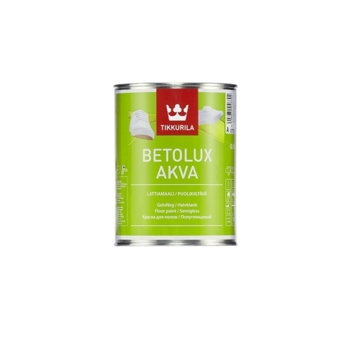 Краска для полов внутри помещений Betolux Akva база C 0,9 л Tikkivala (Tikkurila)
