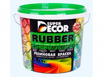 Краска резиновая Super Decor №19 слоновая кость 3 кг