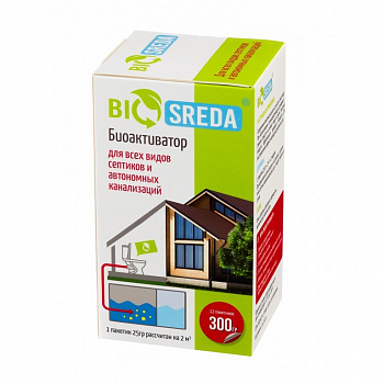БиоСреда Биоактиватор 300 гр.